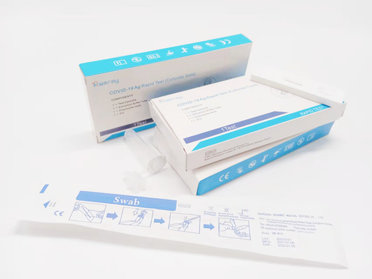 أطقم اختبار OEM ODM Service Covid السريع بموافقة إدارة الأغذية والعقاقير (FDA)