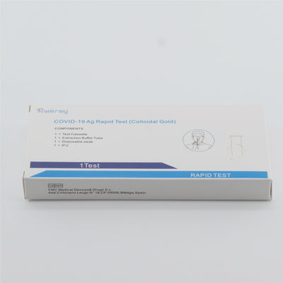 جودة  ISO Certified 15mins Rapid Covid 19 Test Kits Antigen Saliva Test Kit High Sensitivity مصنع
