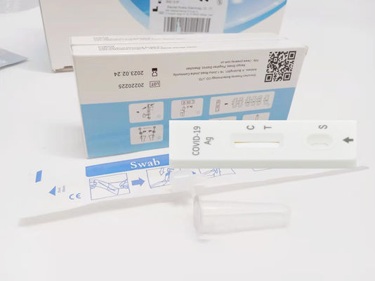 جودة  OEM ODM Welcome Swab Antigen Rapid Test 15 Minutes Disposable مصنع