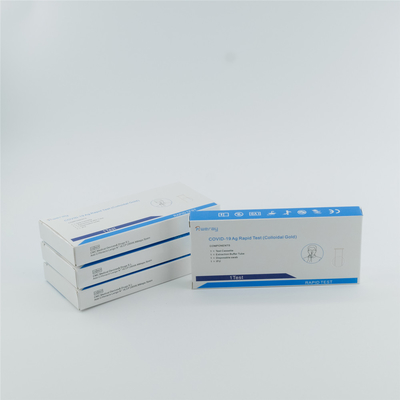2019-NCoV Ag Saliva Sputum Antigen Rapid Test Kits درجة حرارة الغرفة