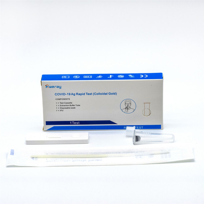 99.1٪ خصوصية PCR Swab السريع اختبار مستضد التشخيص القابل للتصرف