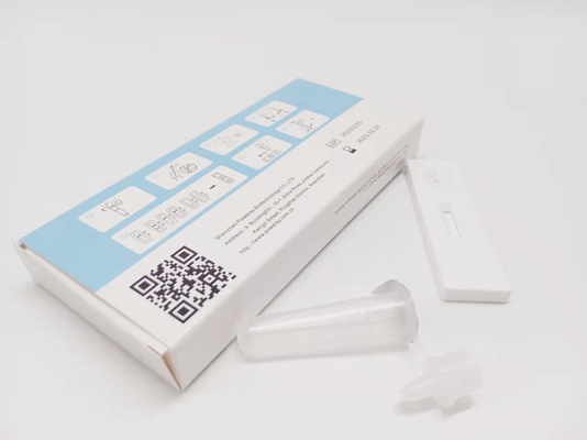 مجموعة صغيرة لاختبار SARS-CoV-2 اختبار مسحة مستضد سريع مع عينة عازلة