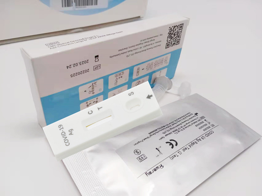 99.1٪ خصوصية PCR Swab السريع اختبار مستضد التشخيص القابل للتصرف