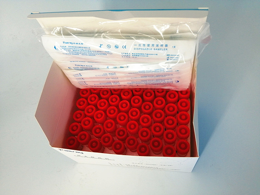 يمكن التخلص منها التشخيص PCR الذاتي طقم الاختبار مسحة 150 مم المحمولة