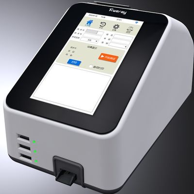 محلل HbA1c أوتوماتيكي بالكامل مع شاشة ملونة تعمل باللمس مقاس 7 بوصات